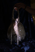 Shisha silver potli bag
