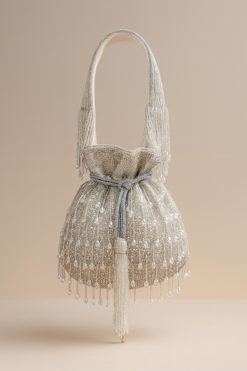 SHIMMERING CRYSTAL POTLI