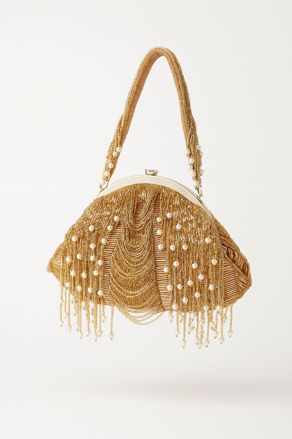 Peral Tassel Clutch