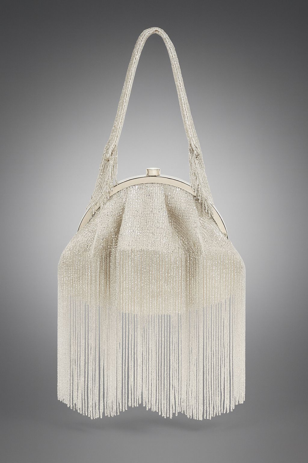 Crystal Fringe Evening Bag