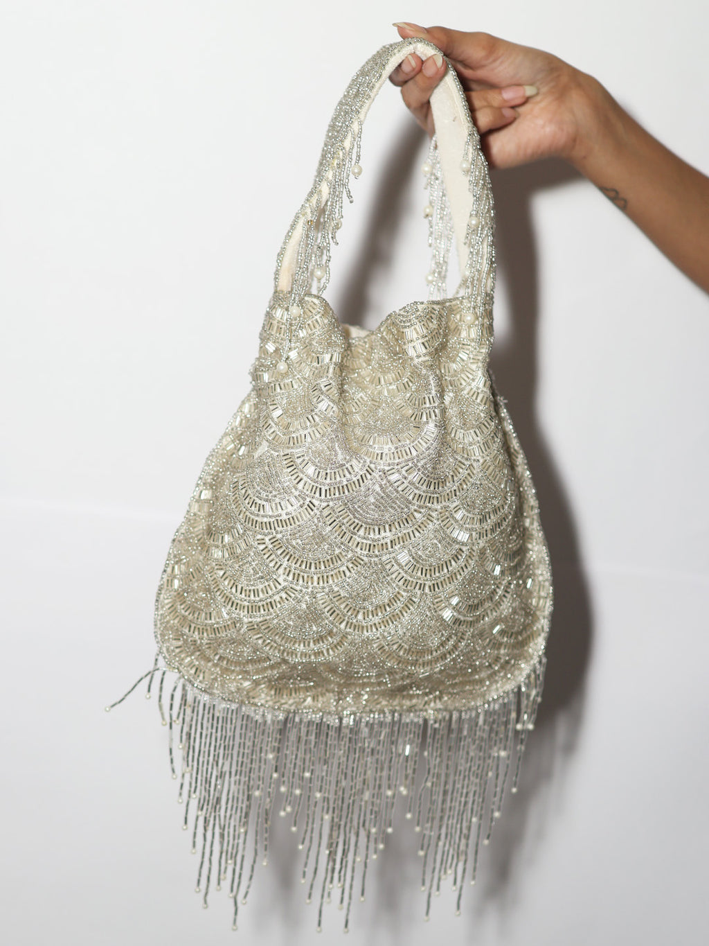 Umbrella tassel potli