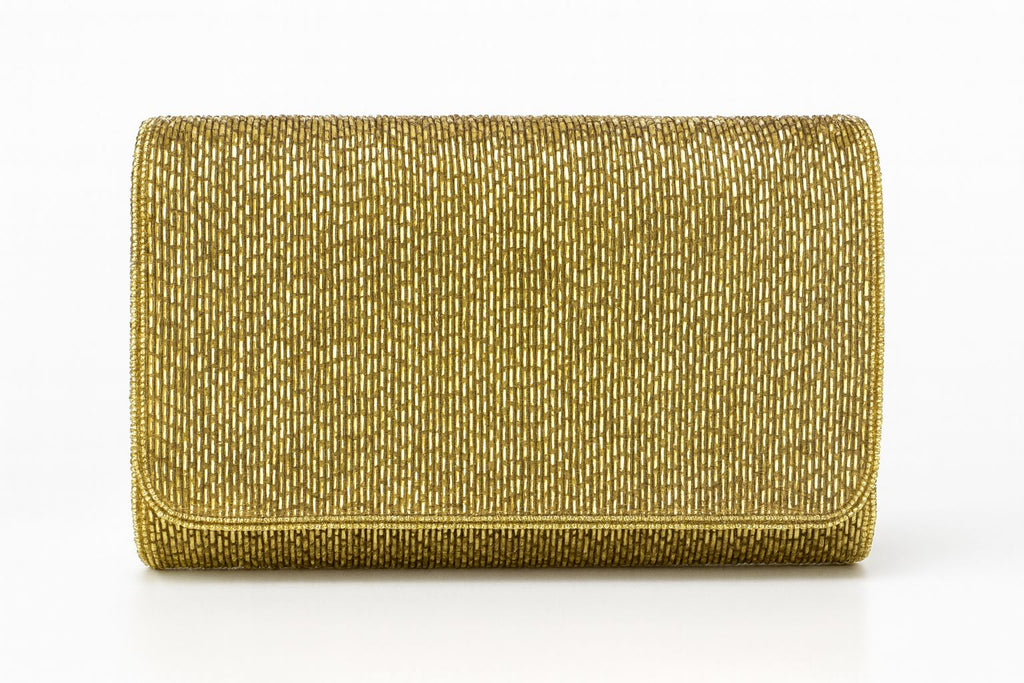 Golden Loom Clutch