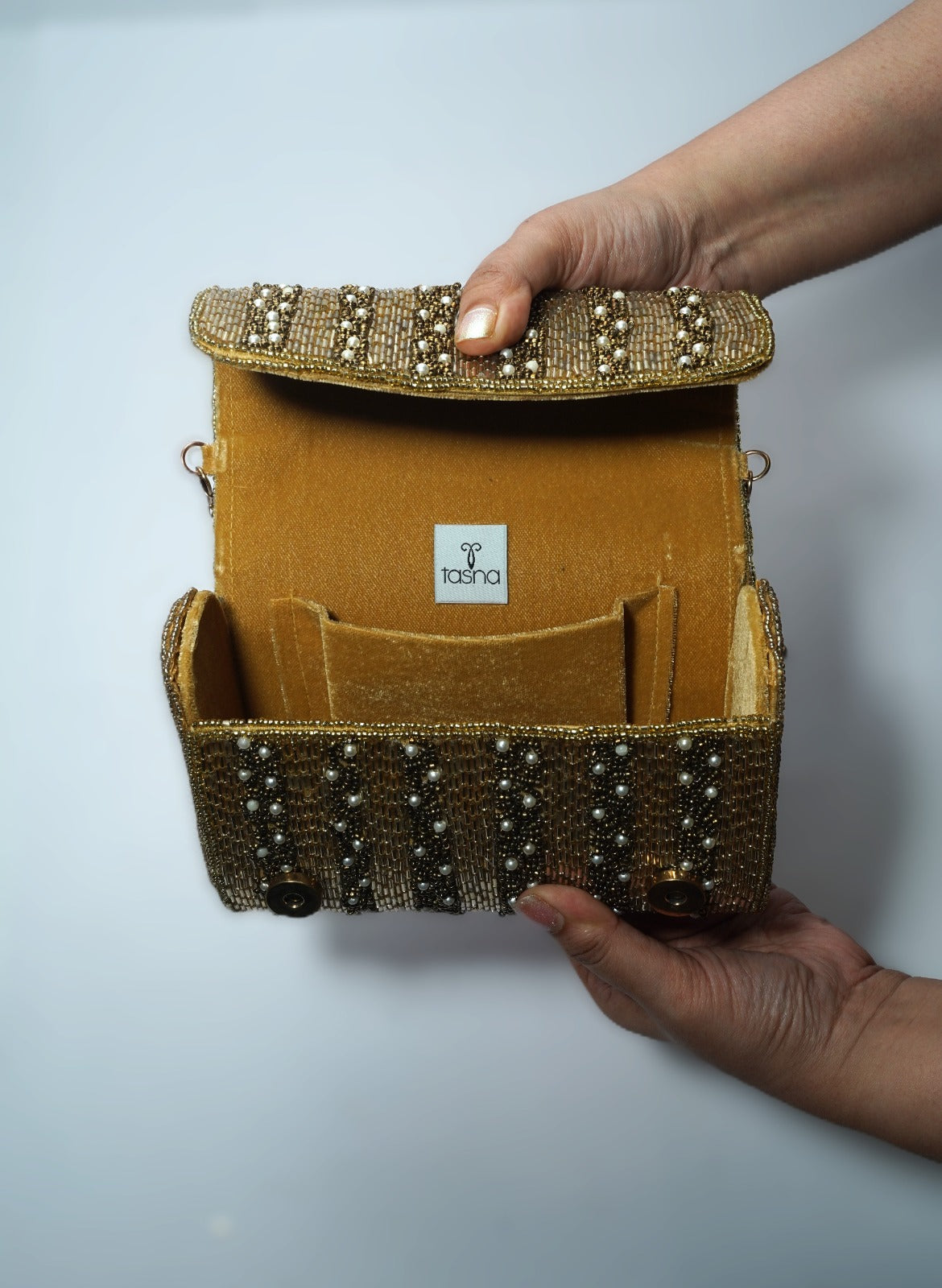 Gold sunset Sling bag