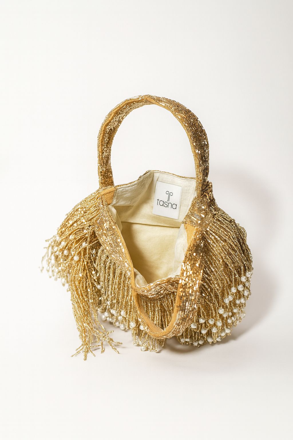 Gold layer Tassel potli