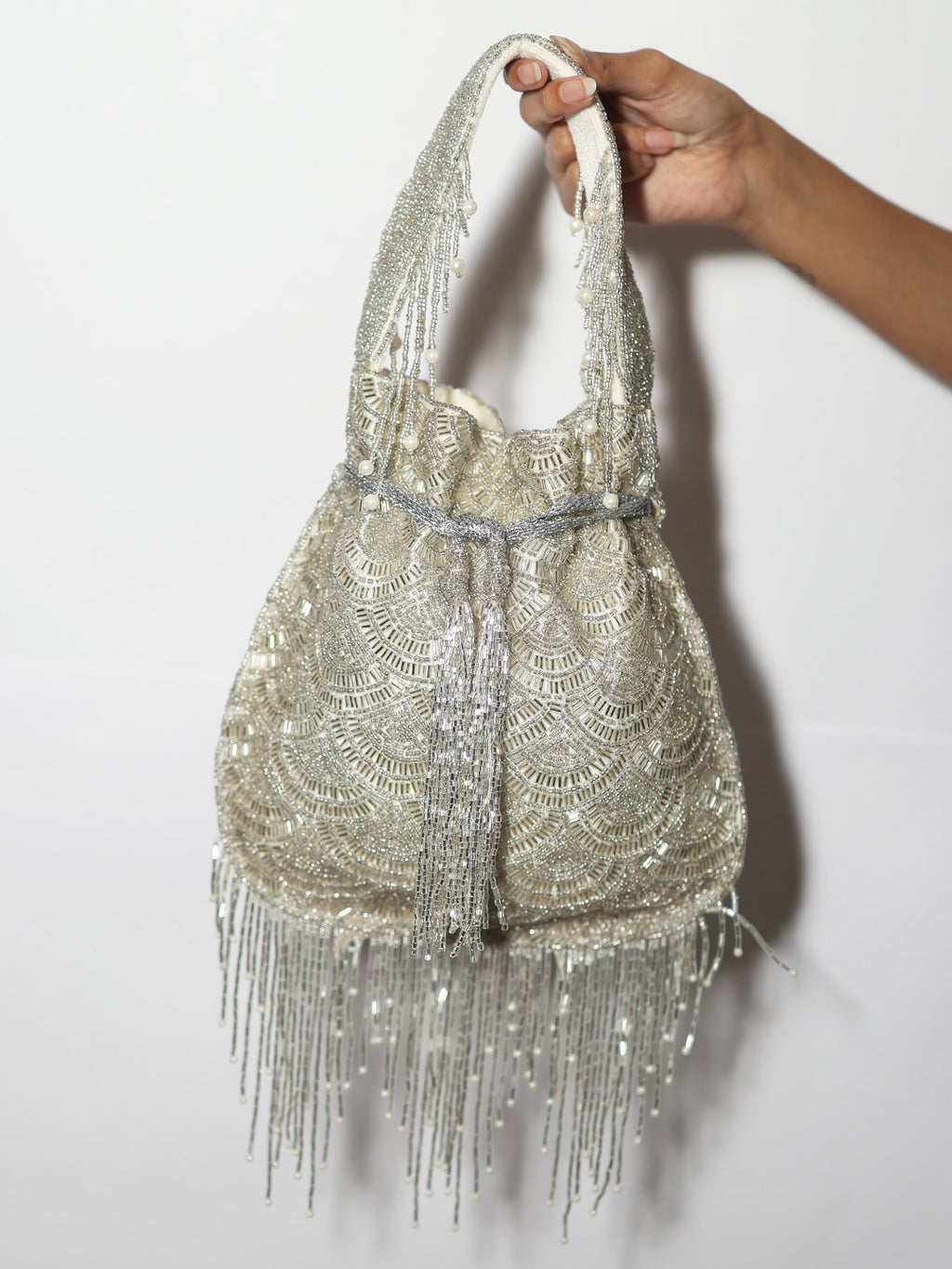 Umbrella tassel potli