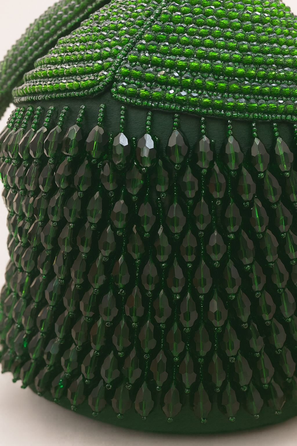 Beaded Cylinder Potil bag