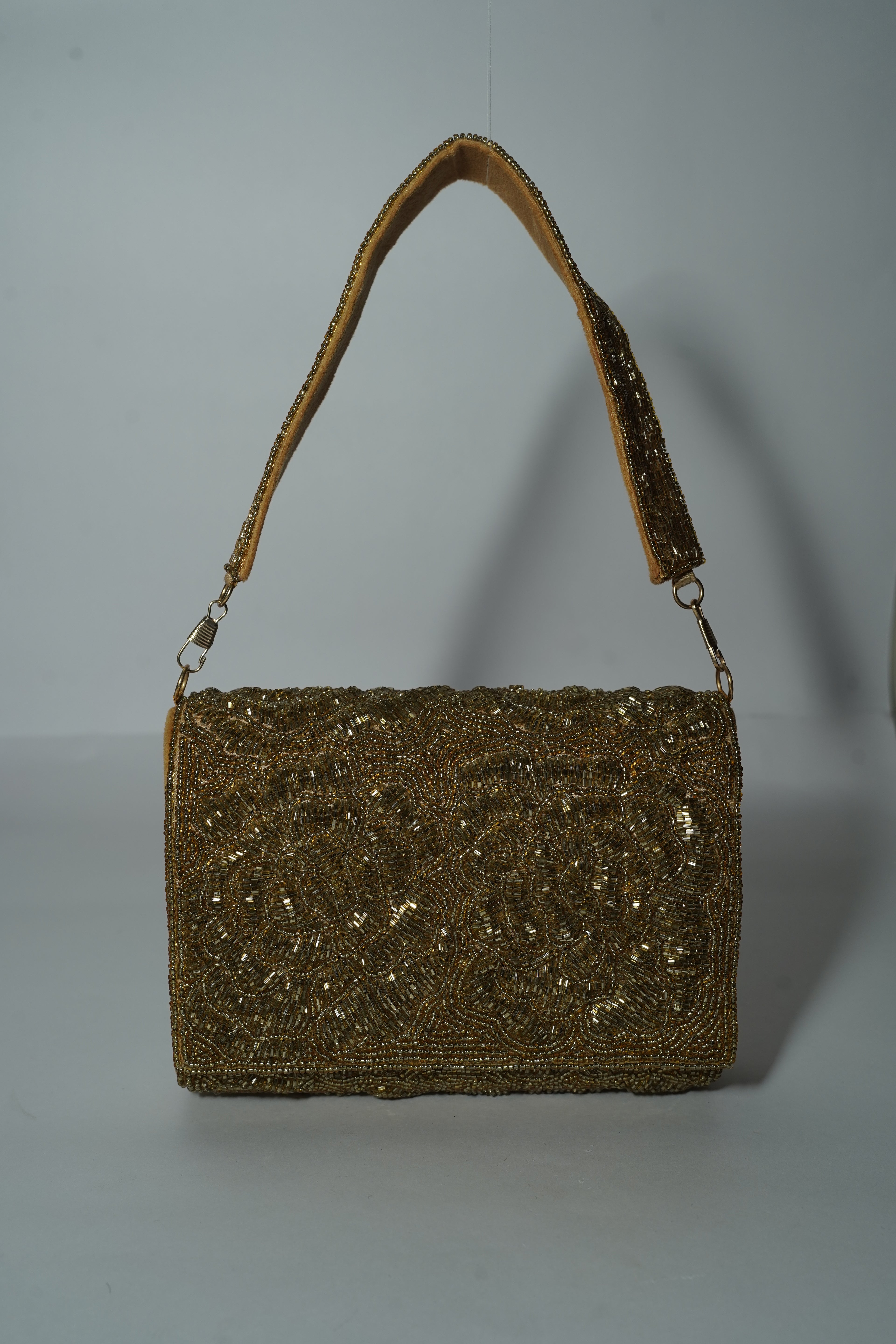 Gilded Night Envelope Clutch