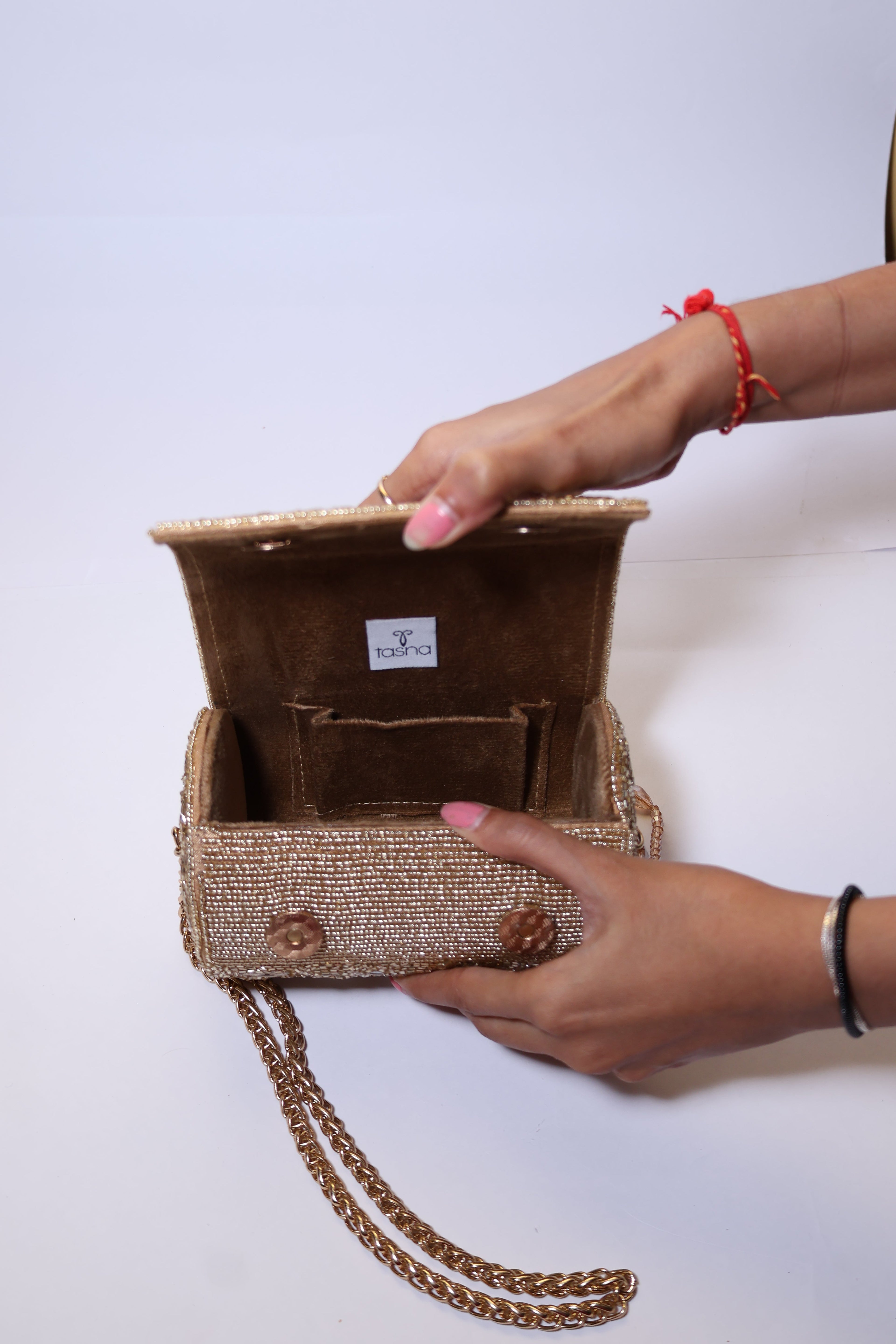 Mirror Luxe Tube bag