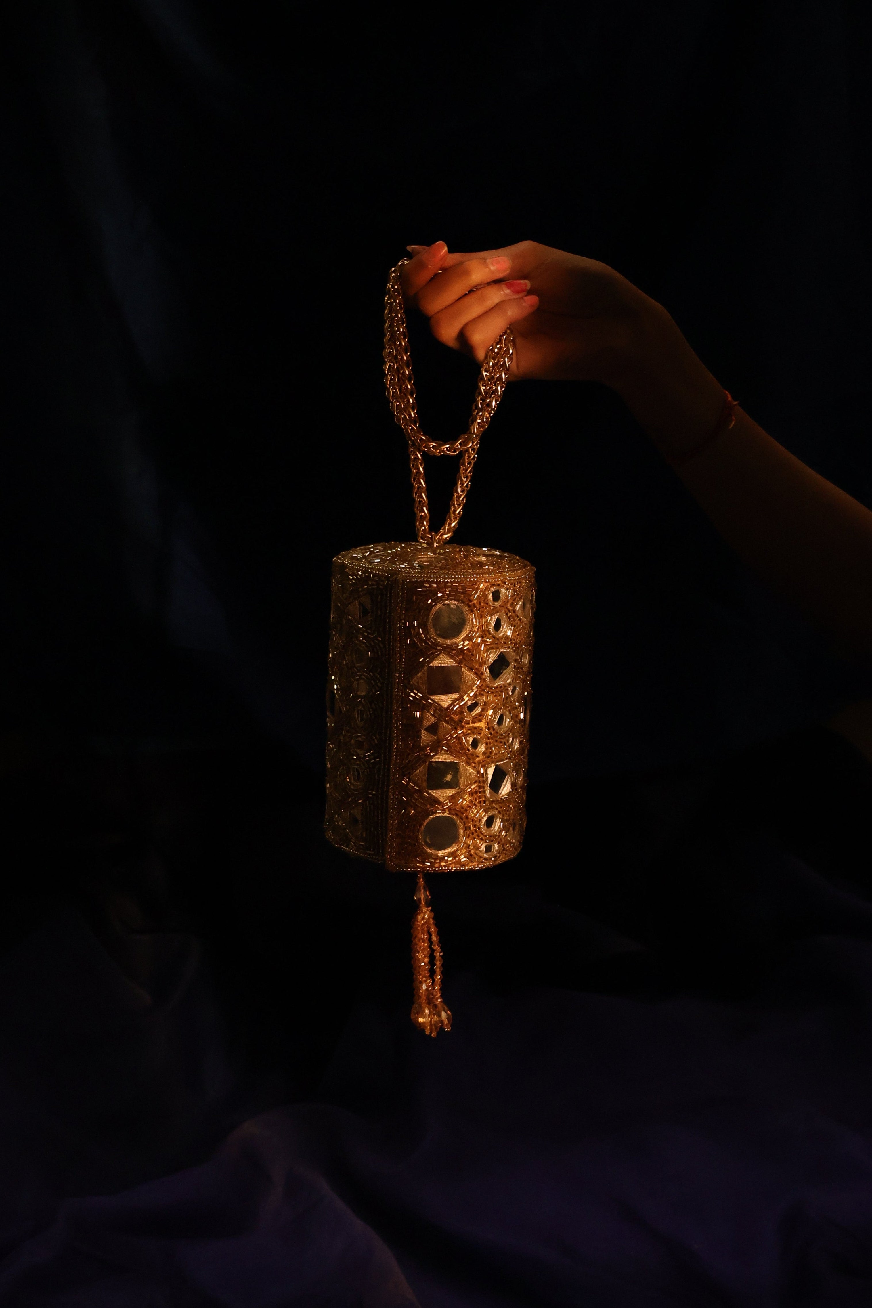 Mirror Luxe Tube bag