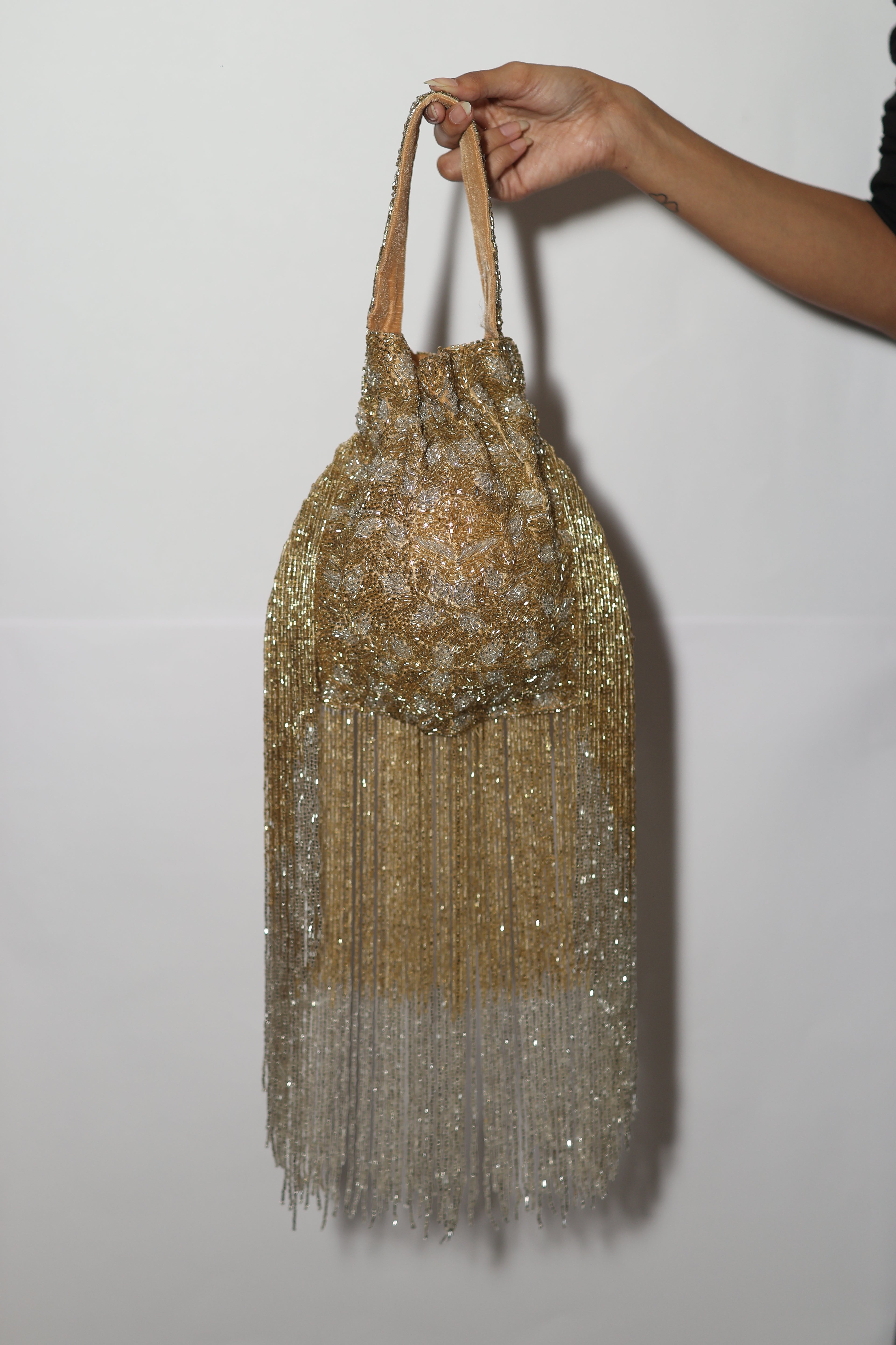 Mehfil gold Fringe