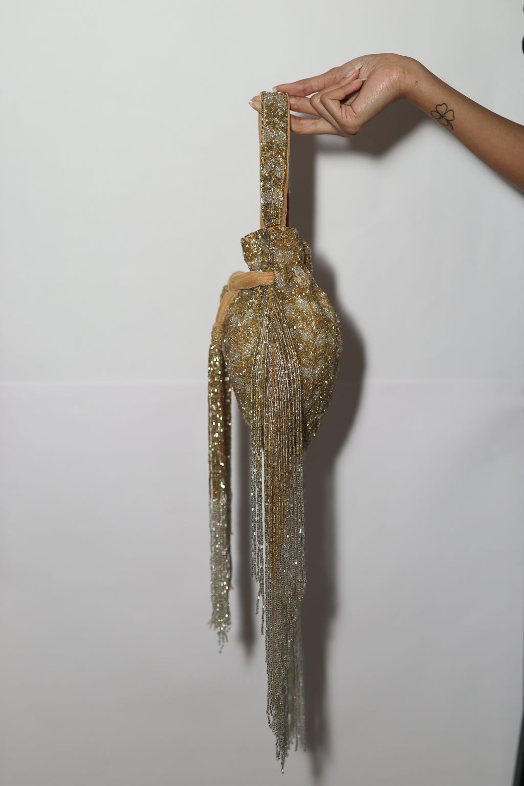 Mehfil gold Fringe