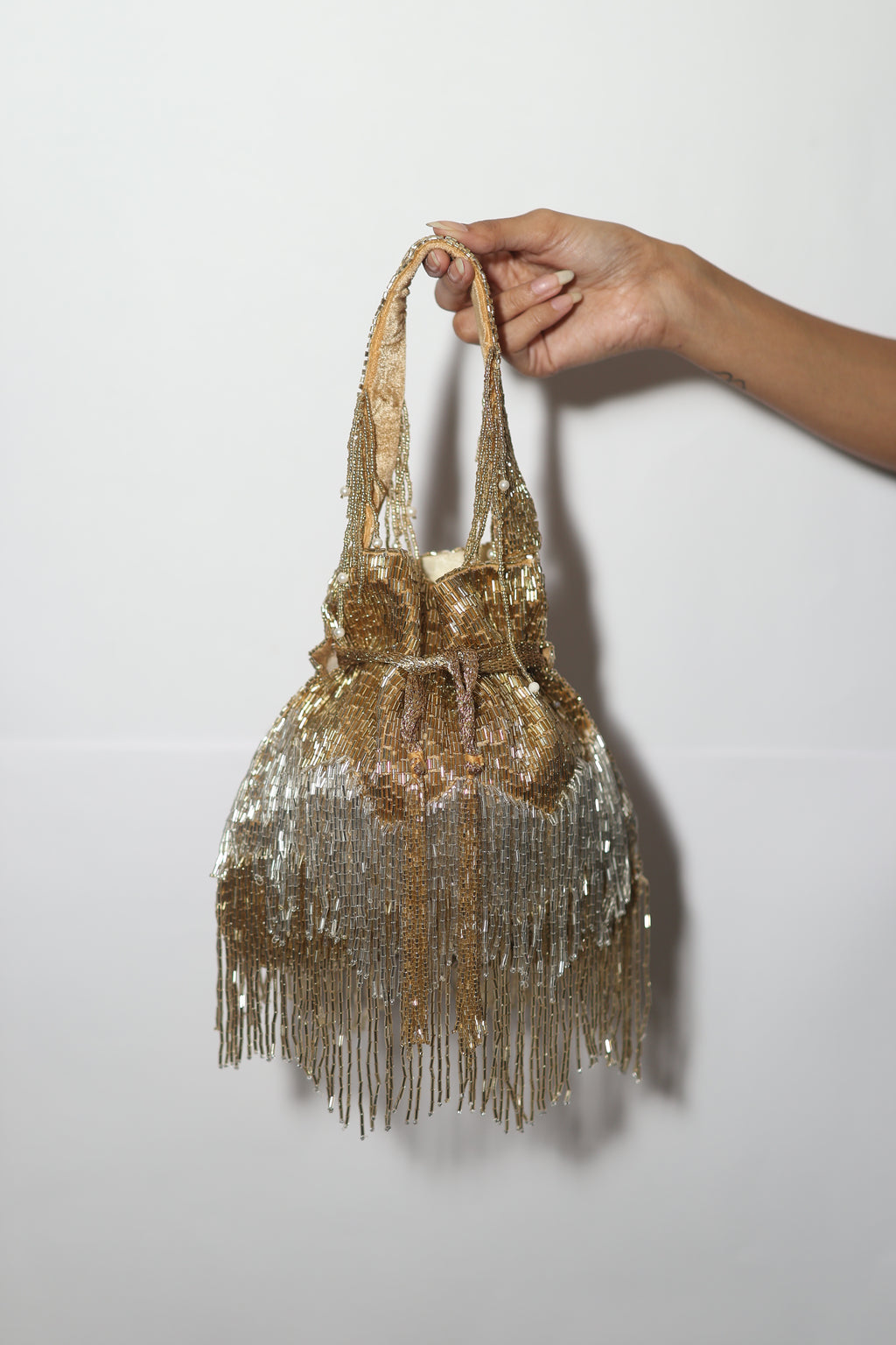 zarina fringe bag