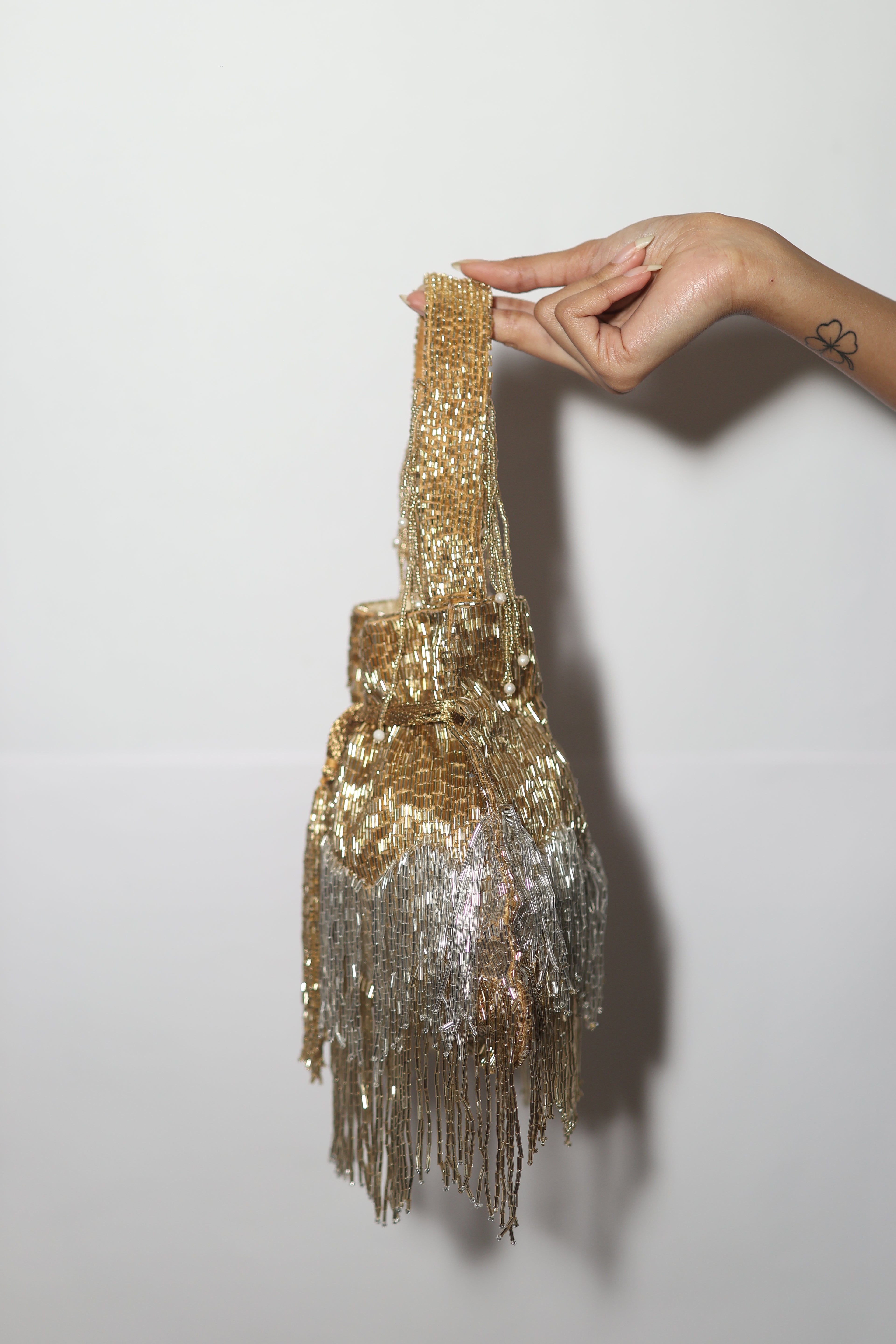 zarina fringe bag