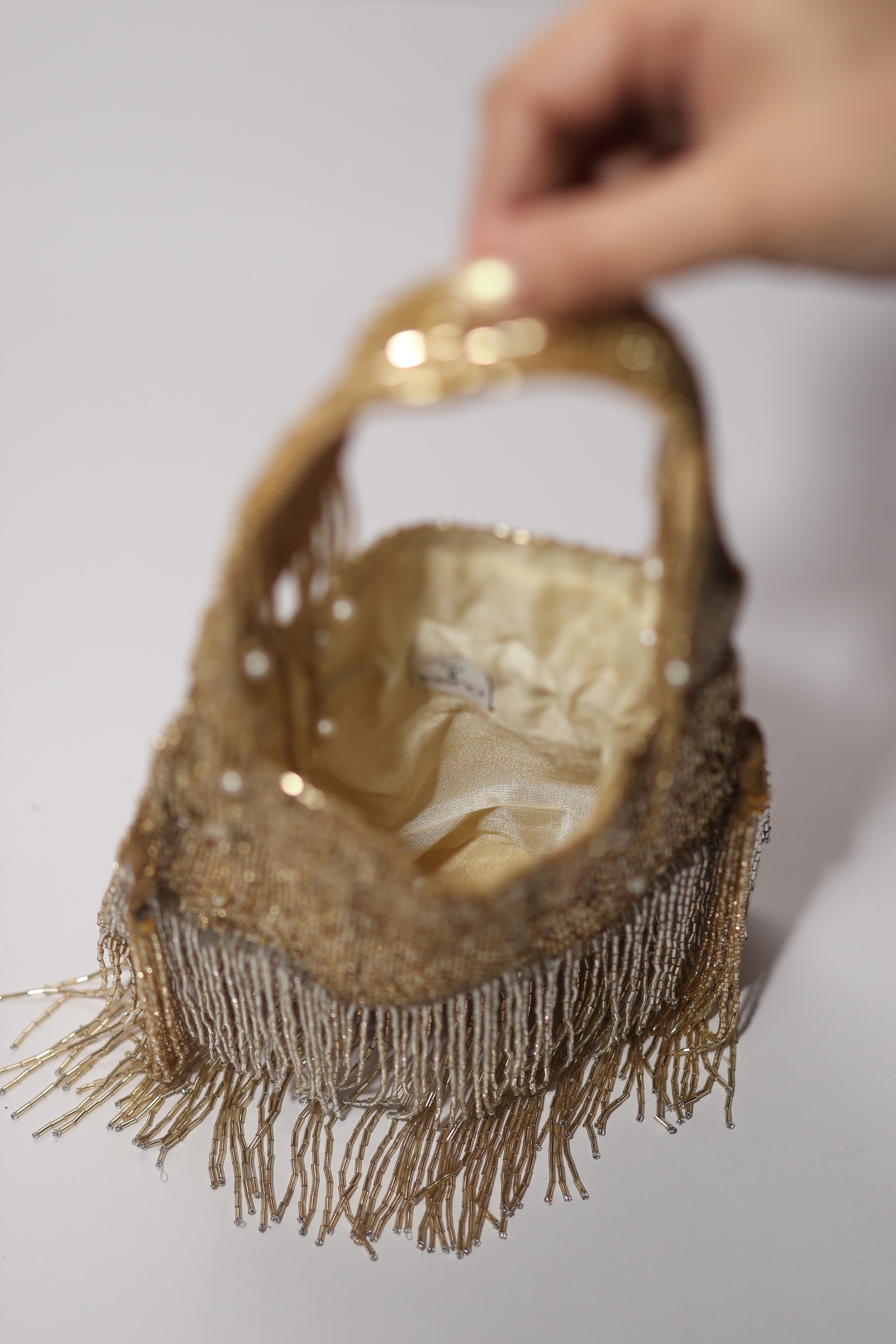 zarina fringe bag
