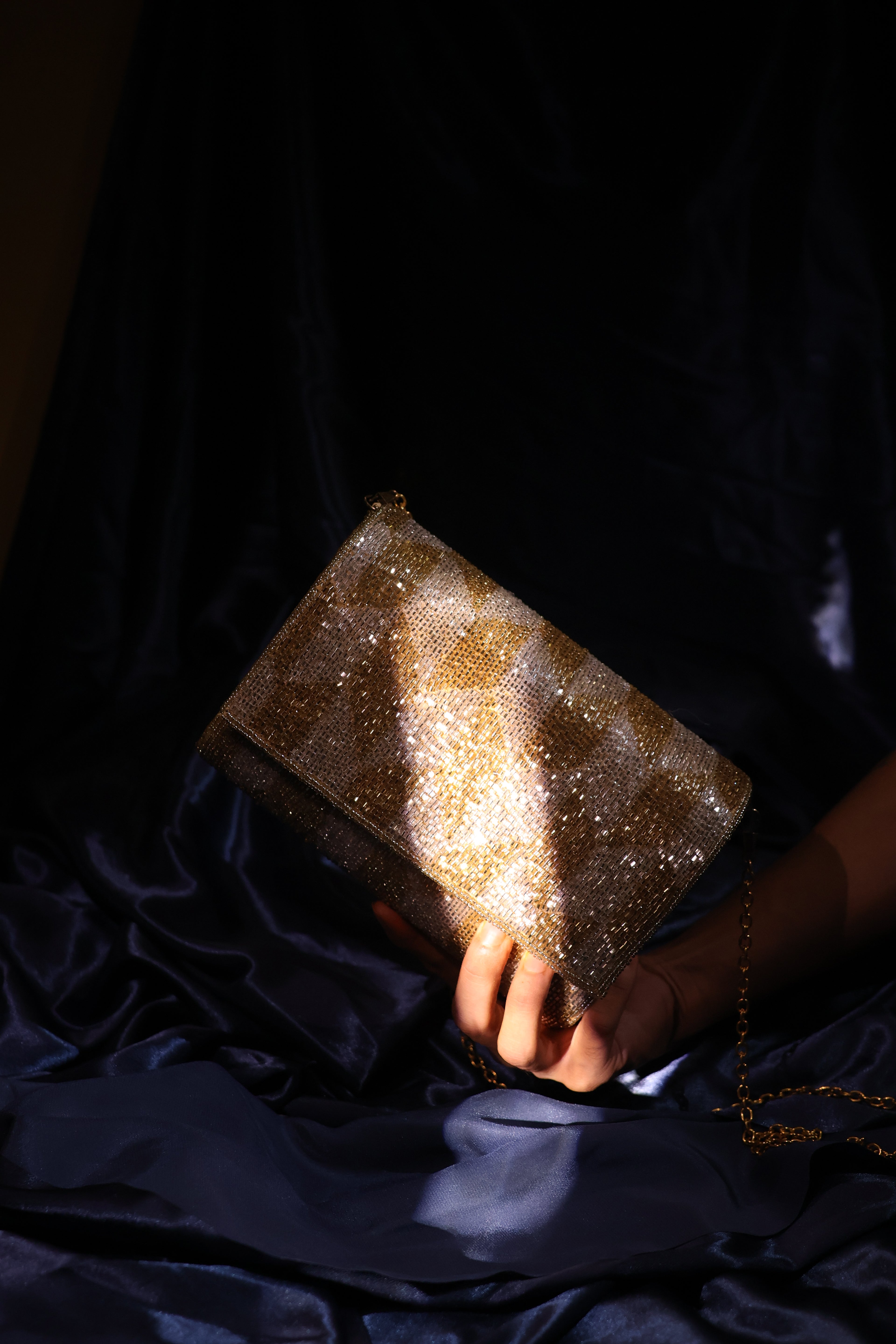 Golden Prism Clutch